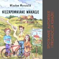 Plakat spotkania autorskiego z Wiesławem Marszalikiem